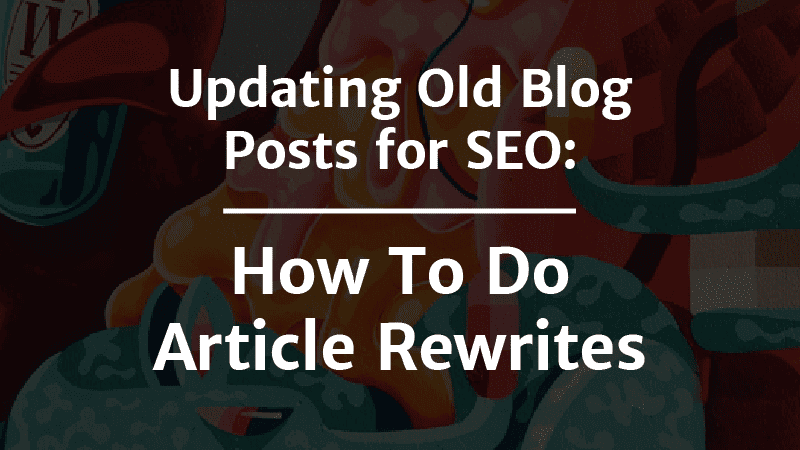 How To Do Seo For Article