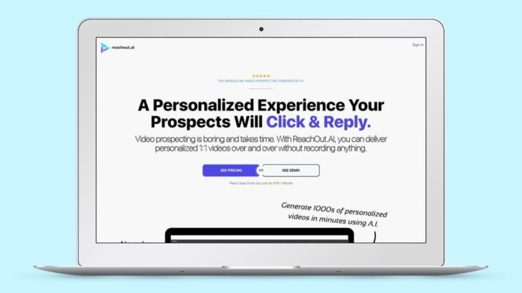 Reachoutai Appsumo Lifetime Deal